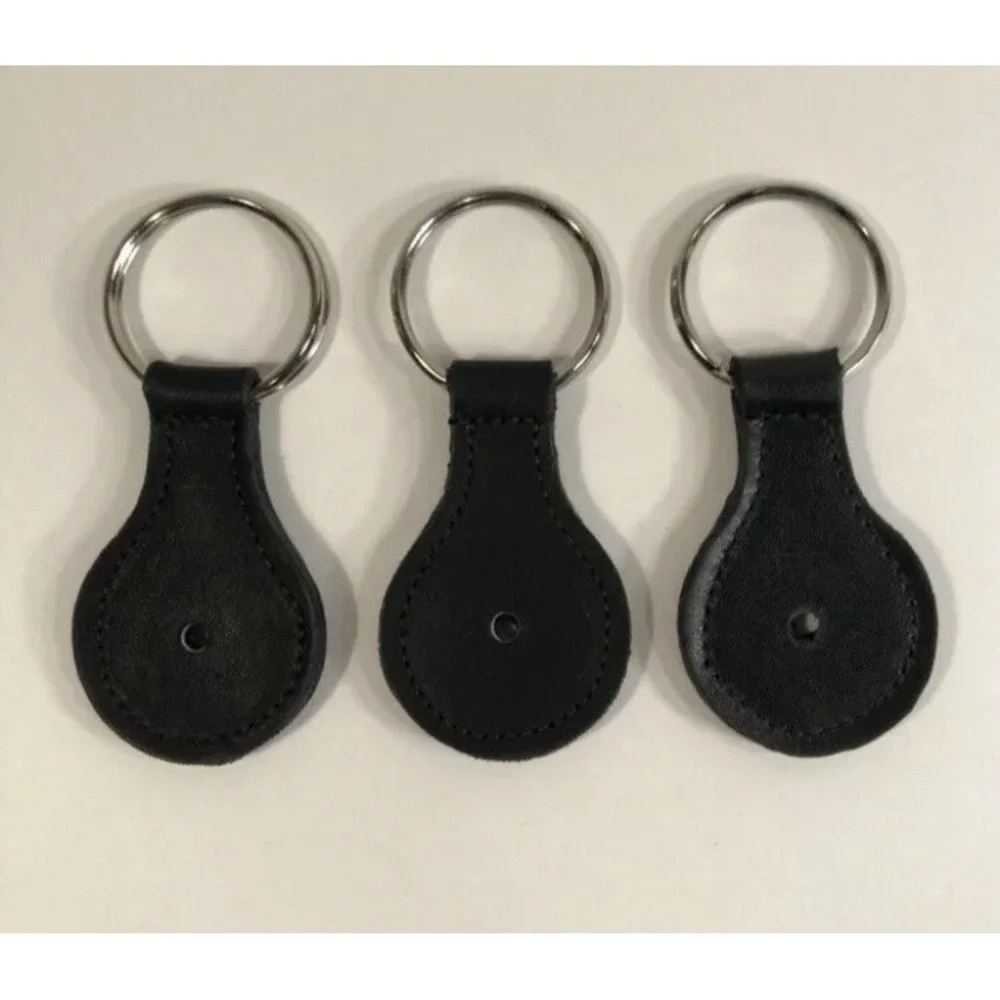 Black Handcrafted Key Fob Key Ring For Concho - Lot of 3
